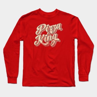 Grab Your Slice: The Pizza King is Here! Long Sleeve T-Shirt